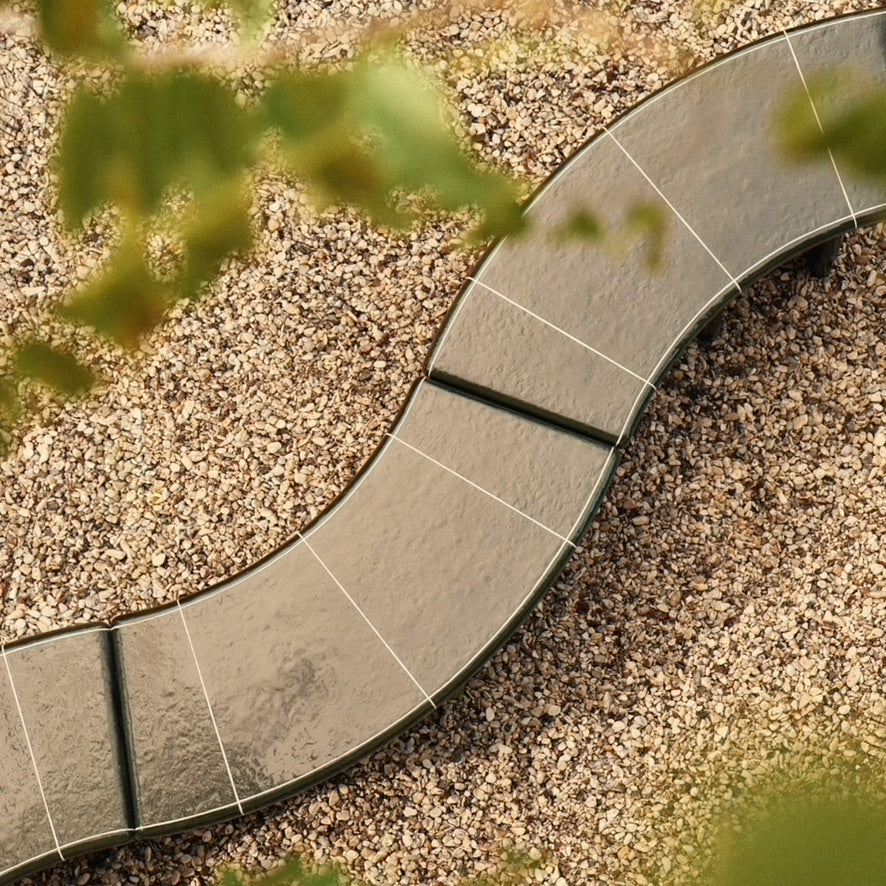 Deya Curved Bench