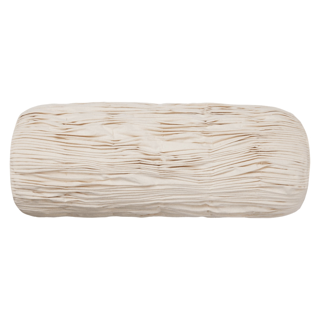 Falda Smocked Bolster Cushion