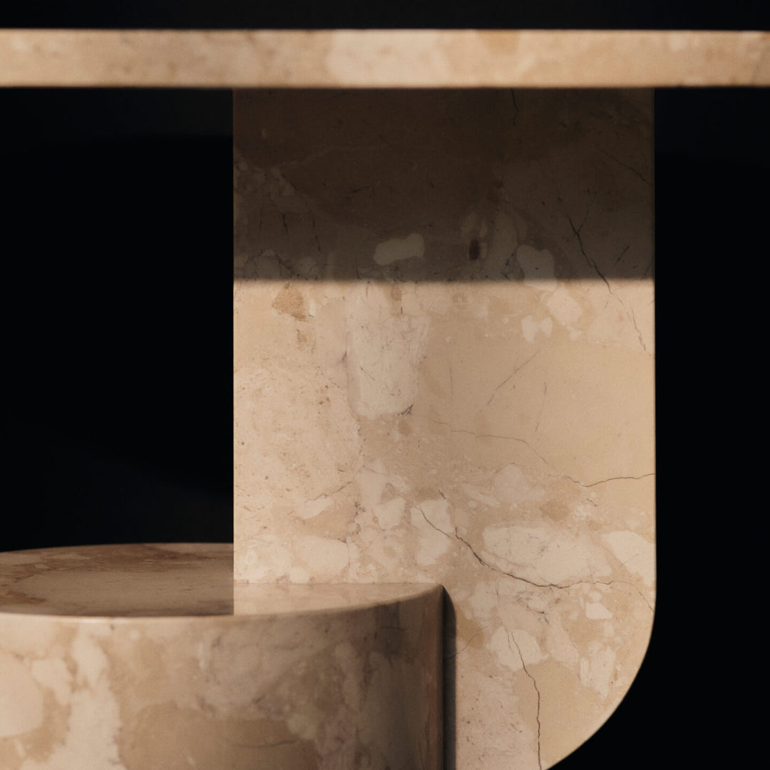 Insert Side Table Stone