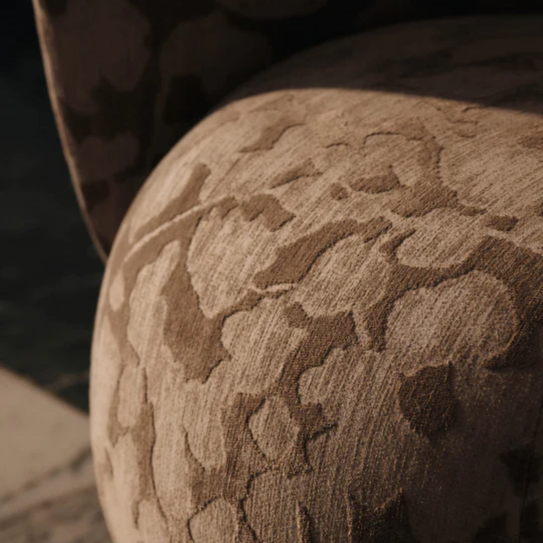 Rico Lounge Chair - Cilla - Taupe