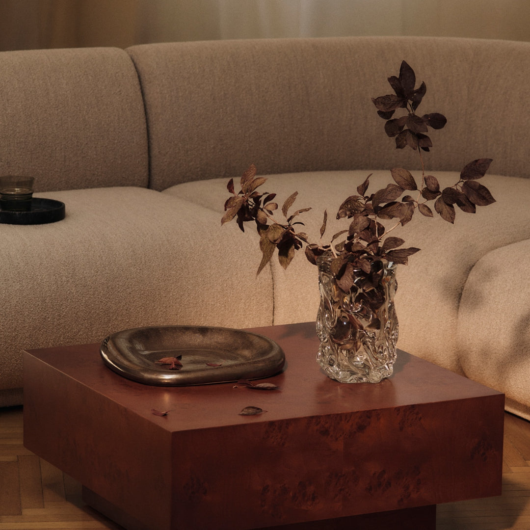 Rico Modular Sofa - Corner - Wide - Soft Bouclé - Natural