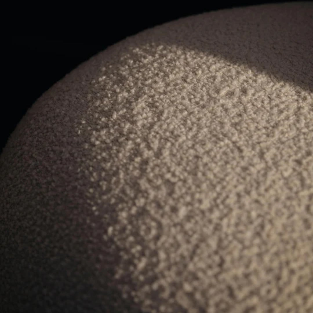 Rico Piccolo Lounge Chair - Swivel - Nordic Bouclé - Off-White