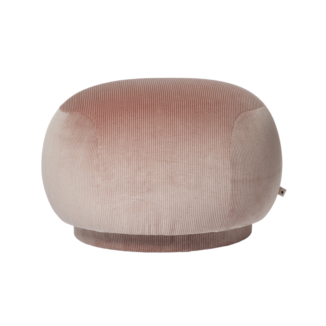 Rico Pouf - Devoré Velvet - Blush