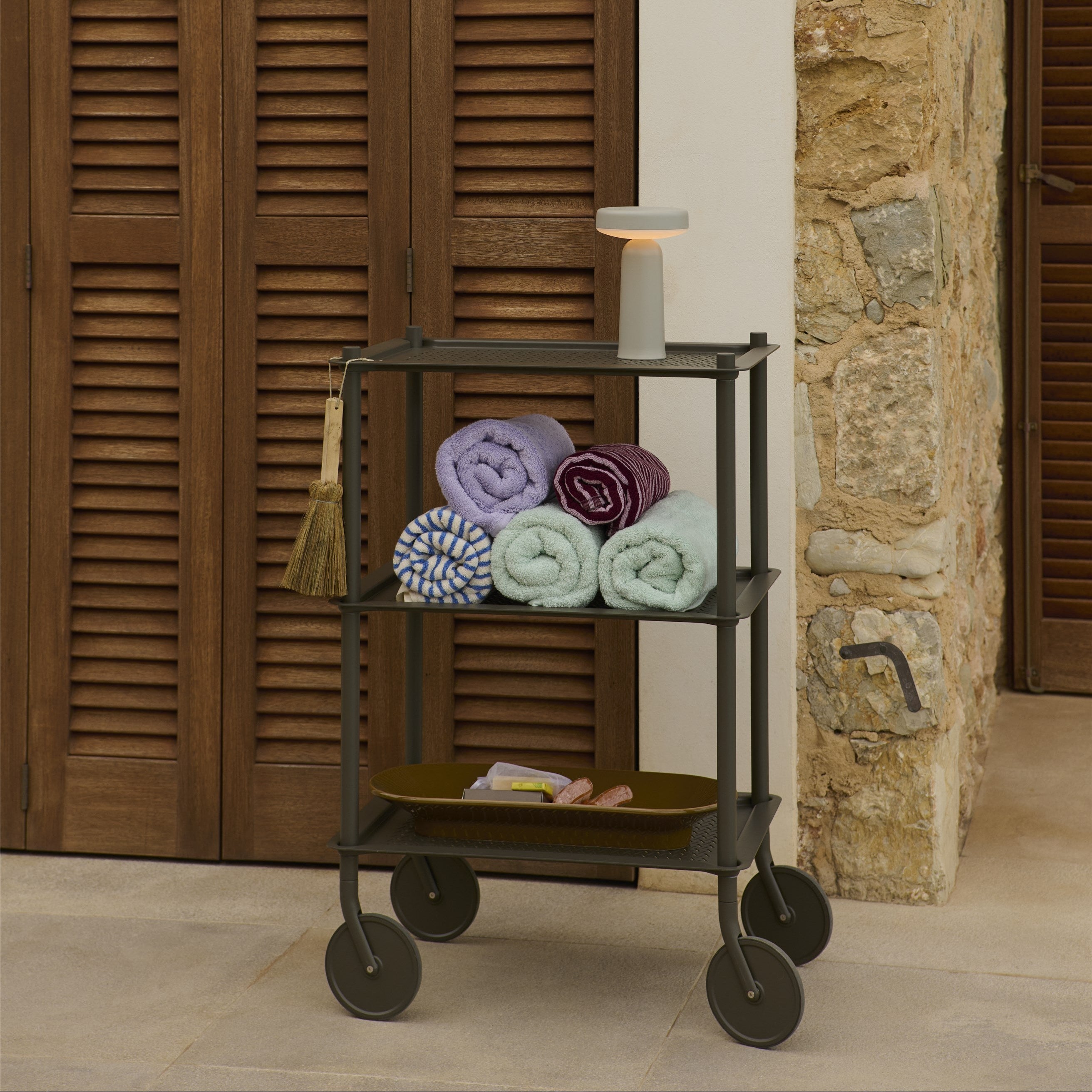 Flow Trolley - Taupe - Batten Home