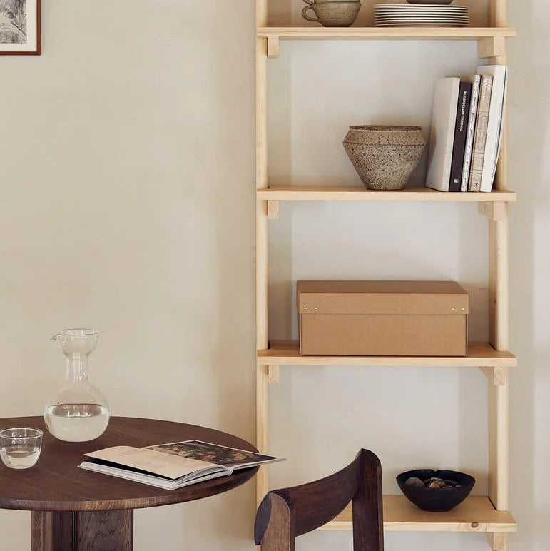 Beam Wall Shelf 5, Pine - Batten Home