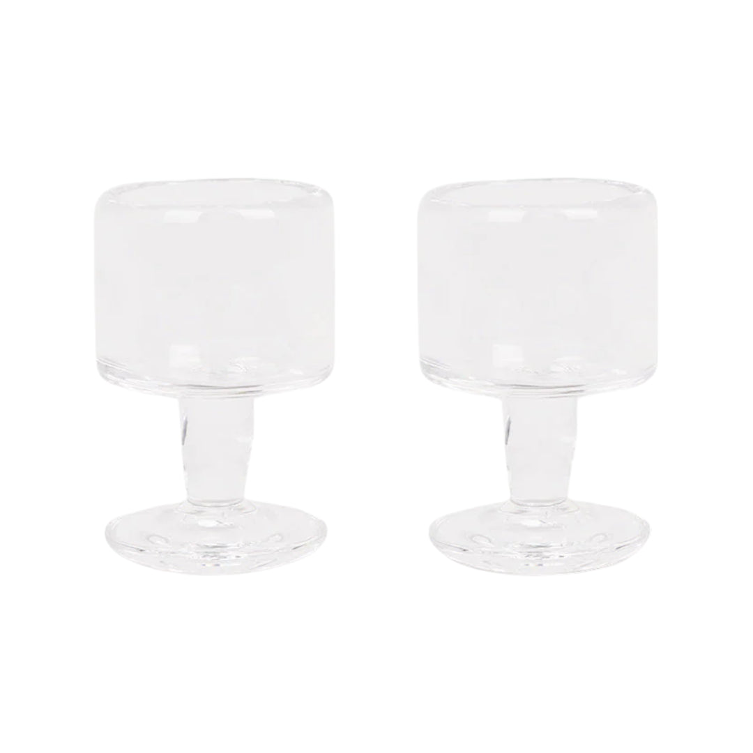 FRAMA CPH | 0405 Stem Glass Set of Two | Clear