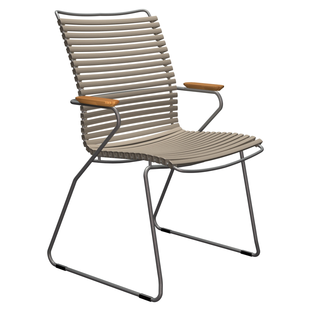 CLICK Outdoor Dining Chair - Tall Back - Batten Home