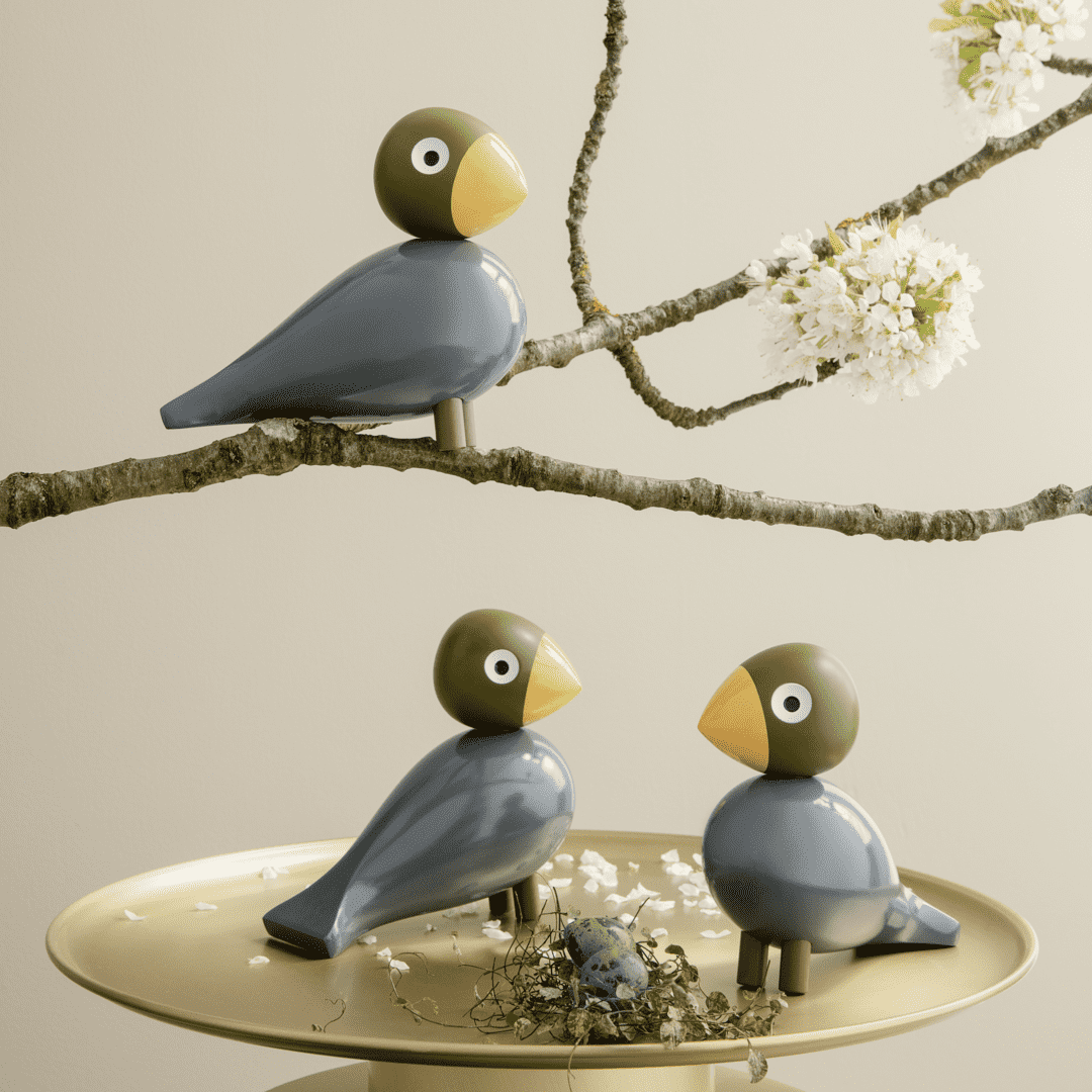 Kay Bojesen Nightingale Songbird