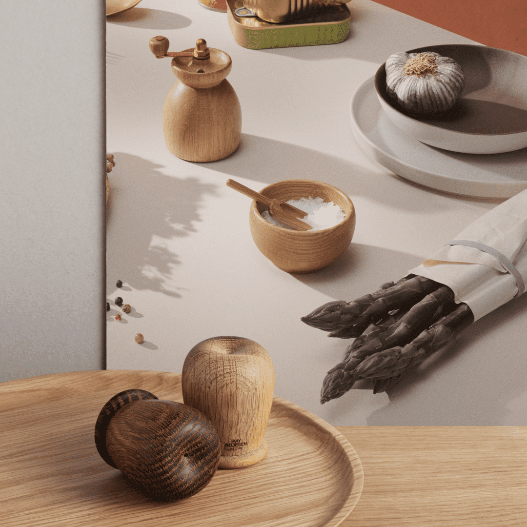 Kay Bojesen Salt and Pepper Set