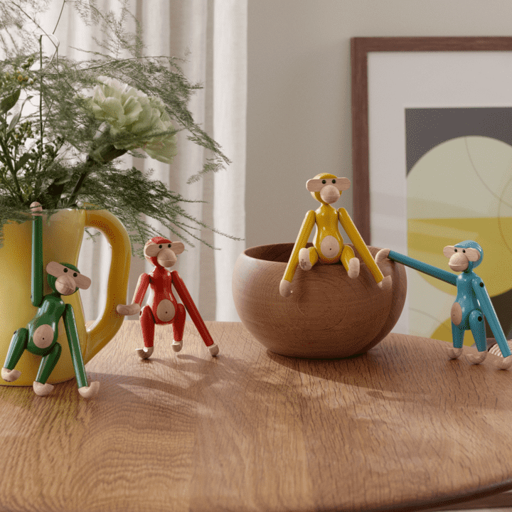 Kay Bojesen Monkey, Mini - Vintage Red