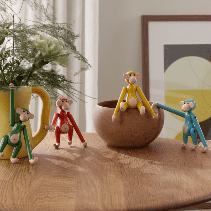 Kay Bojesen Monkey, Mini - Vintage Blue