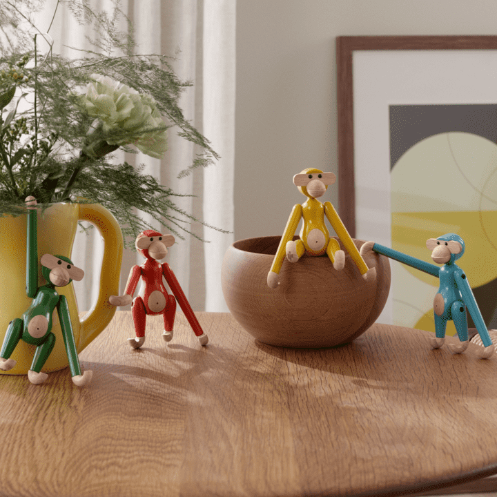 Kay Bojesen Monkey, Mini - Vintage Yellow