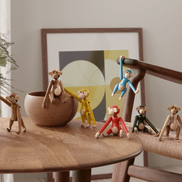 Kay Bojesen Monkey, Mini - Vintage Blue