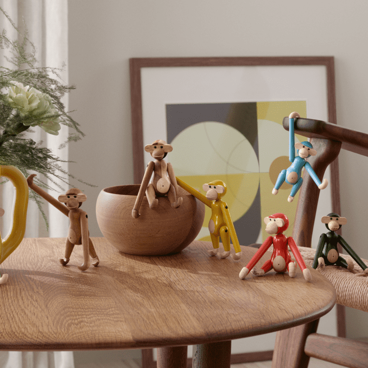 Kay Bojesen Monkey, Mini - Vintage Yellow