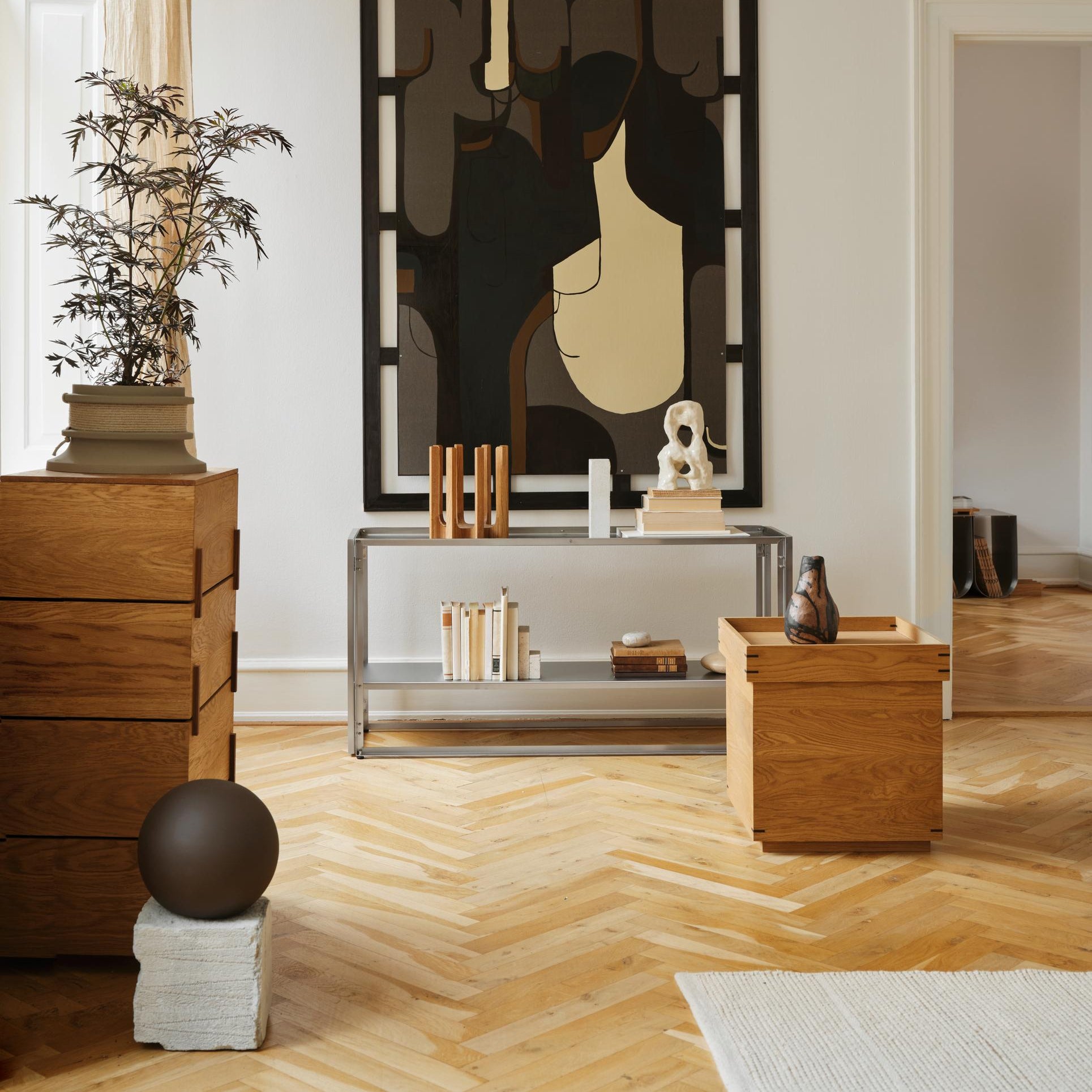 Globe Sculpture Medium - Batten Home