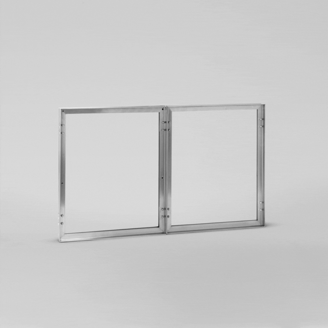 Kristina Dam Studio Stainless Steel Foldable Side Table - Batten Home