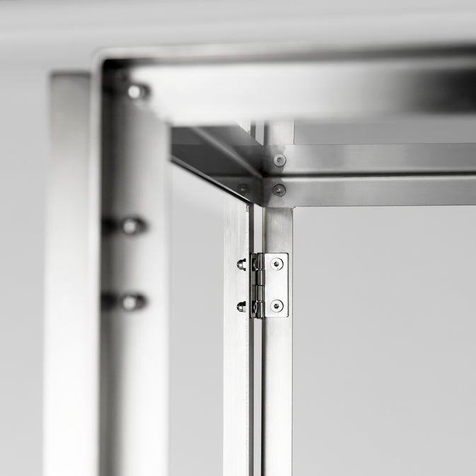 Kristina Dam Studio Stainless Steel Foldable Side Table - Batten Home
