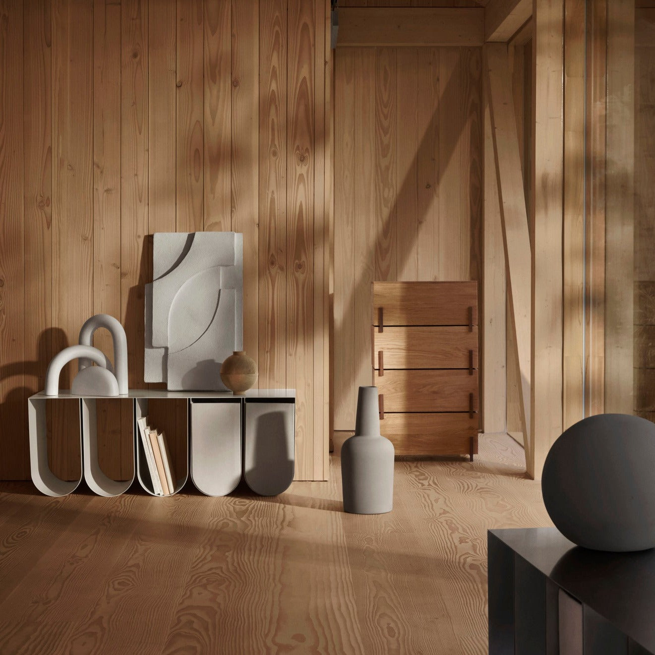 Curved Bench - Batten Home