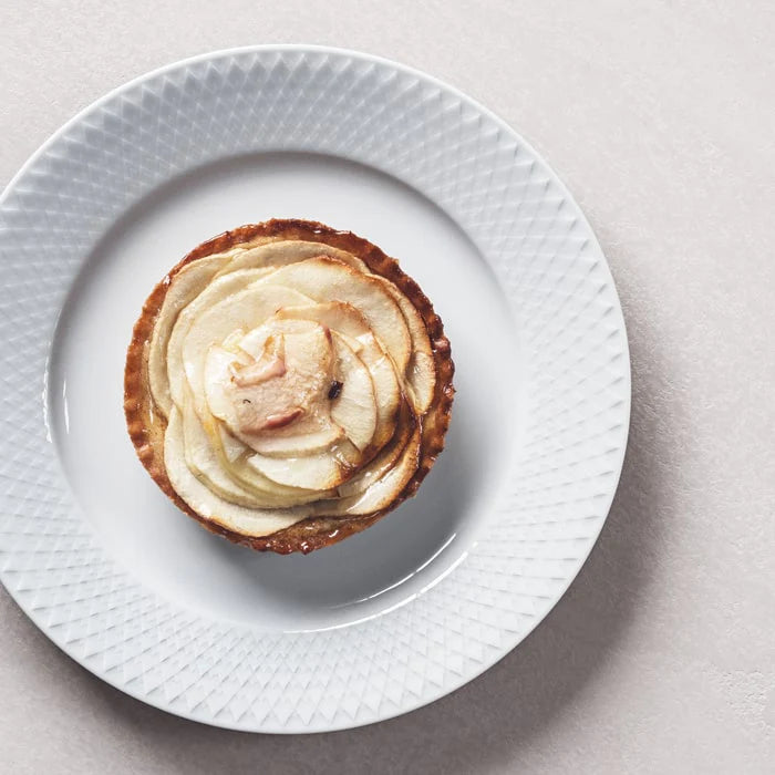 Lyngby Porcelain Rhombe Plate 21 White