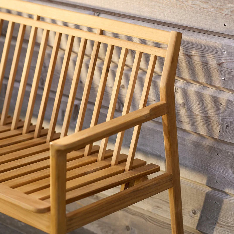 M12 Sammen 2-Seater Bench W/ Backrest