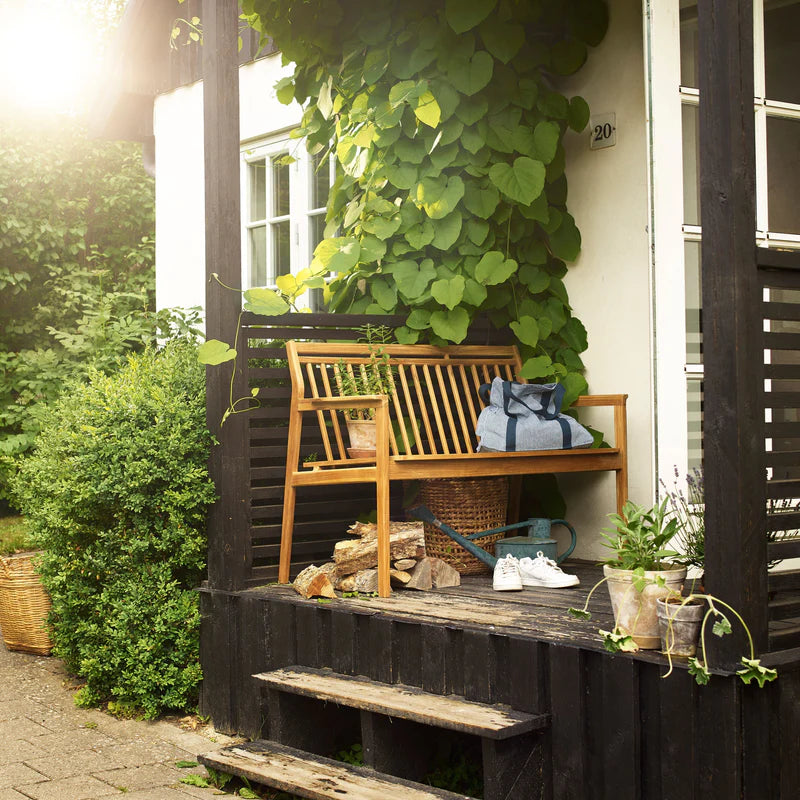 M12 Sammen 2-Seater Bench W/ Backrest