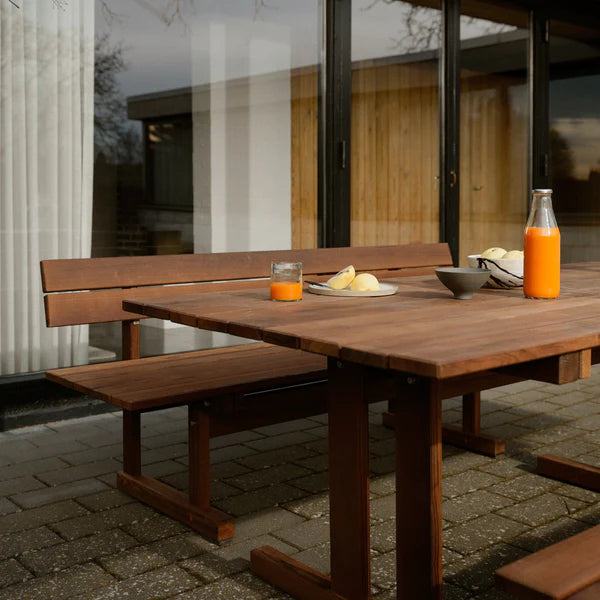 M16 Ermelunden Bench w/ Backrest