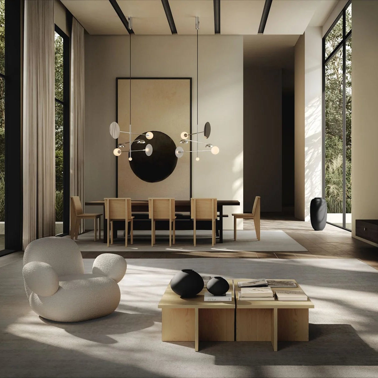 Brutus Coffee Table - Natural Oak