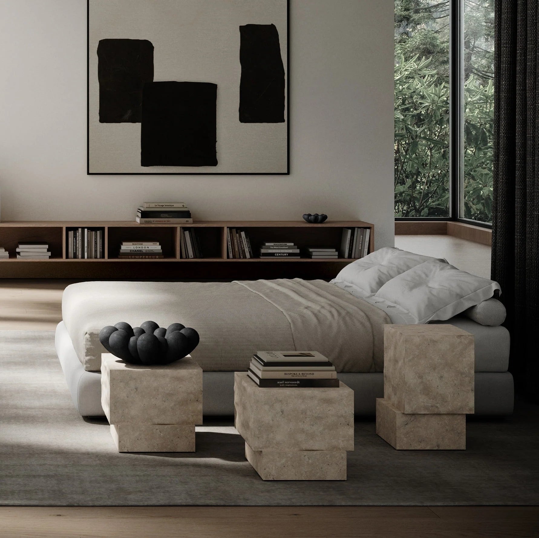 Temple Coffee Table, Tall