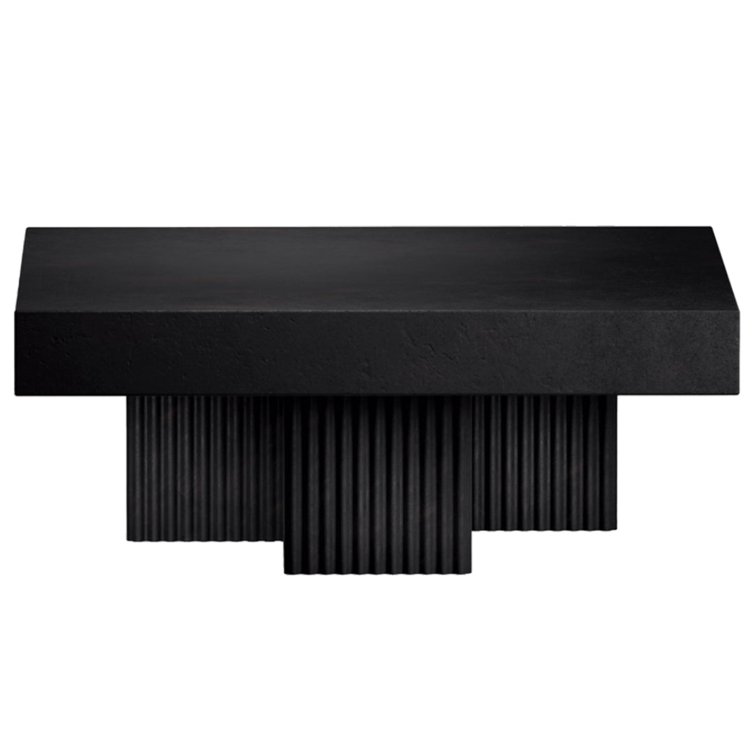 NORR11 Gear Square coffee Table, 100 x 100 cm, earth