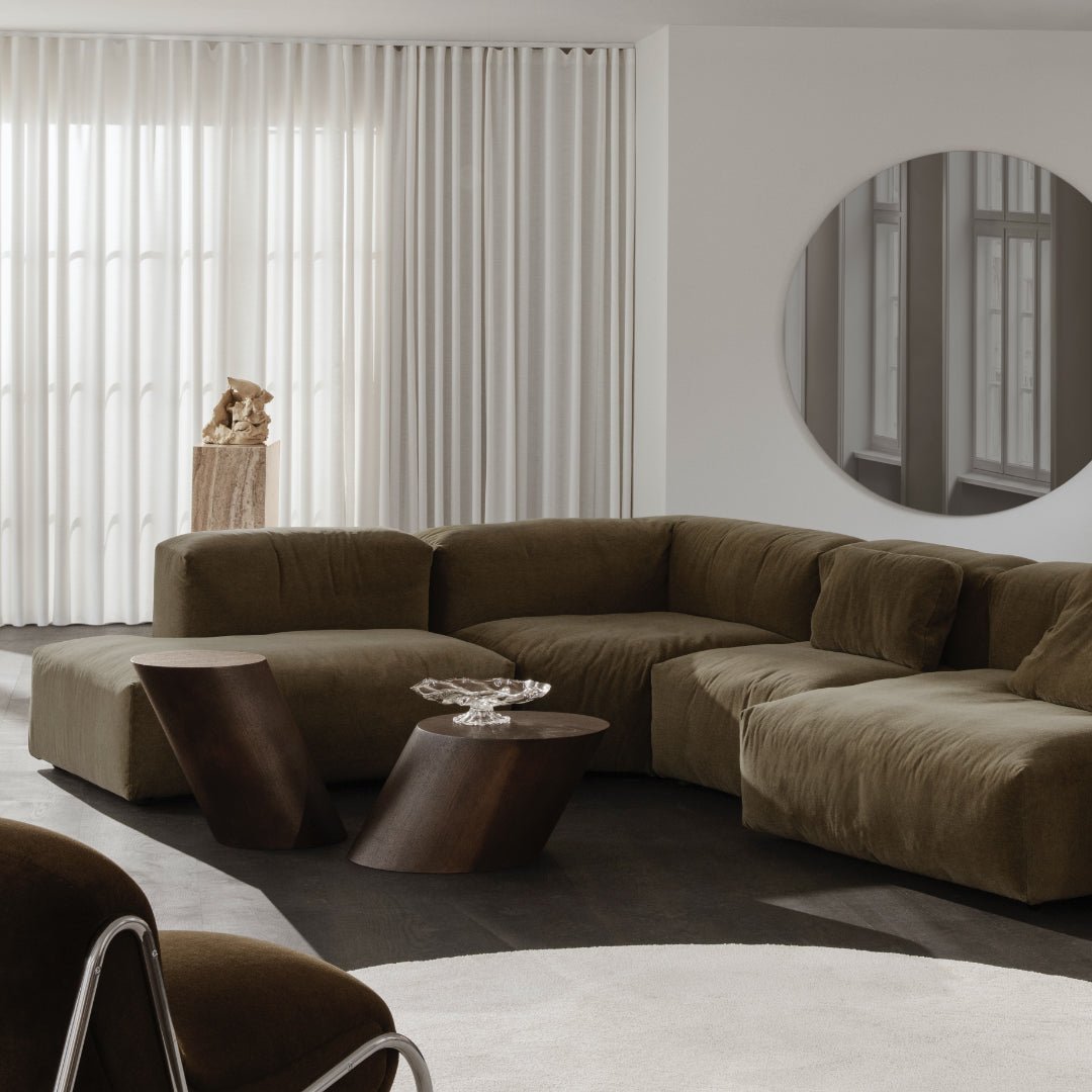 Tilt Coffee Table - Wood