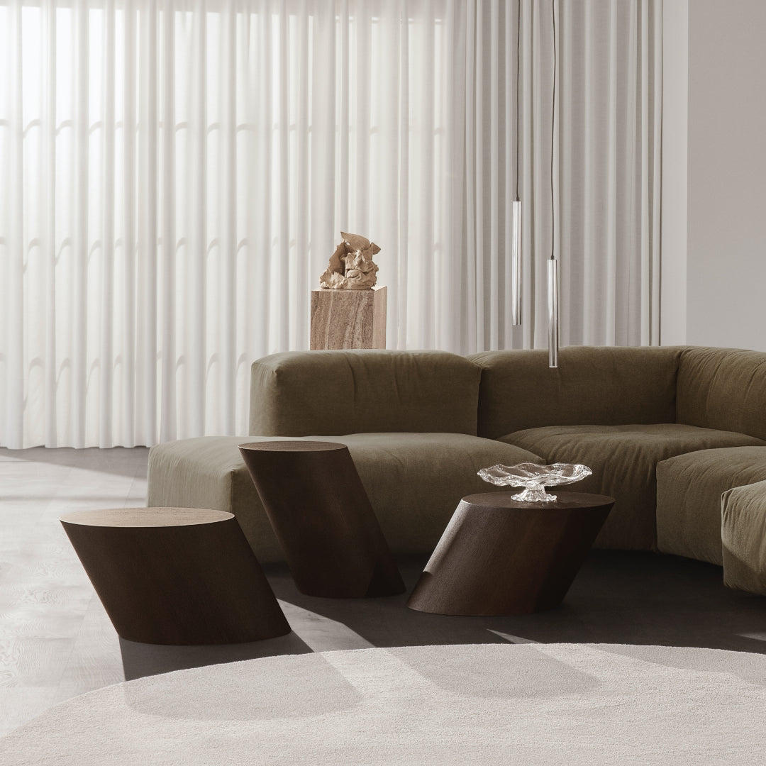 Tilt Coffee Table - Wood