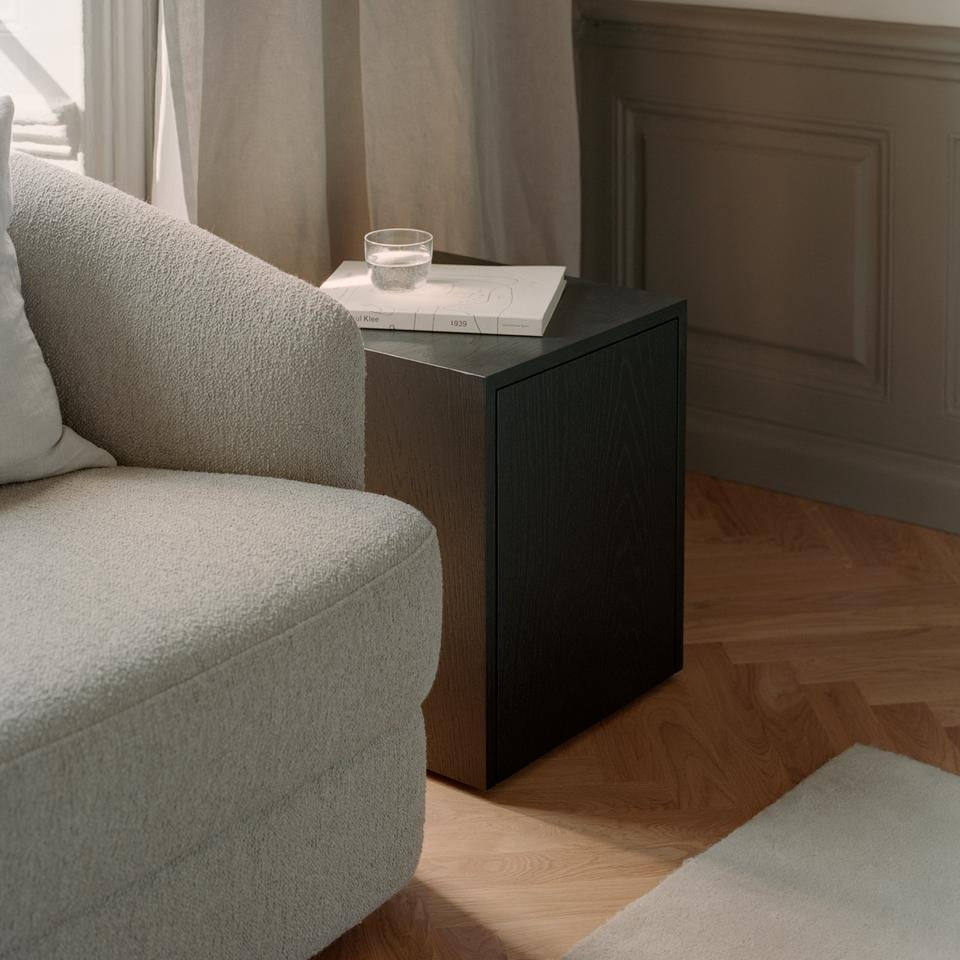 Mass Side Table with Drawer - Batten Home
