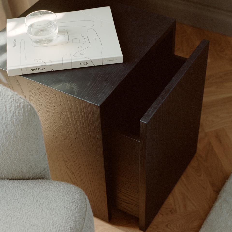 Mass Side Table with Drawer - Batten Home