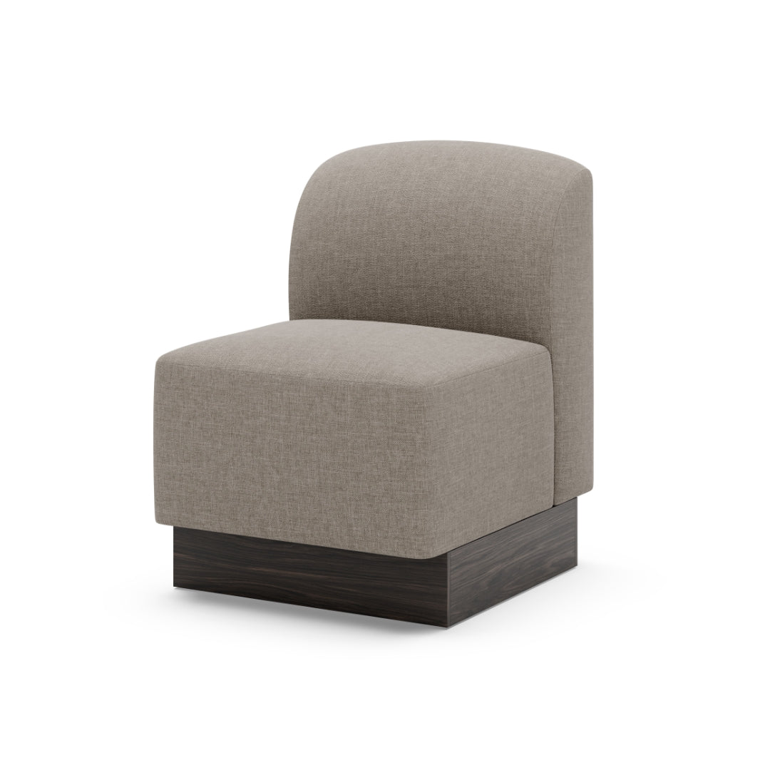 Shore Modular Dining Sofa - Curved End Left, Plinth, Module 41