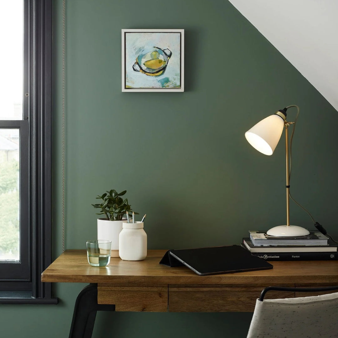 Hector 30 Table Lamp - Satin Brass