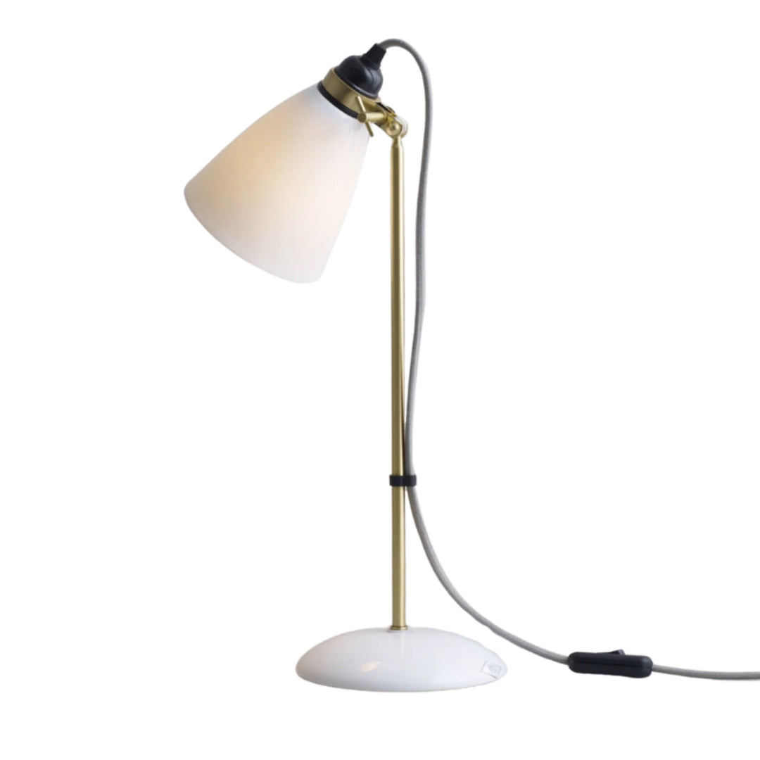 Hector 30 Table Lamp - Satin Brass