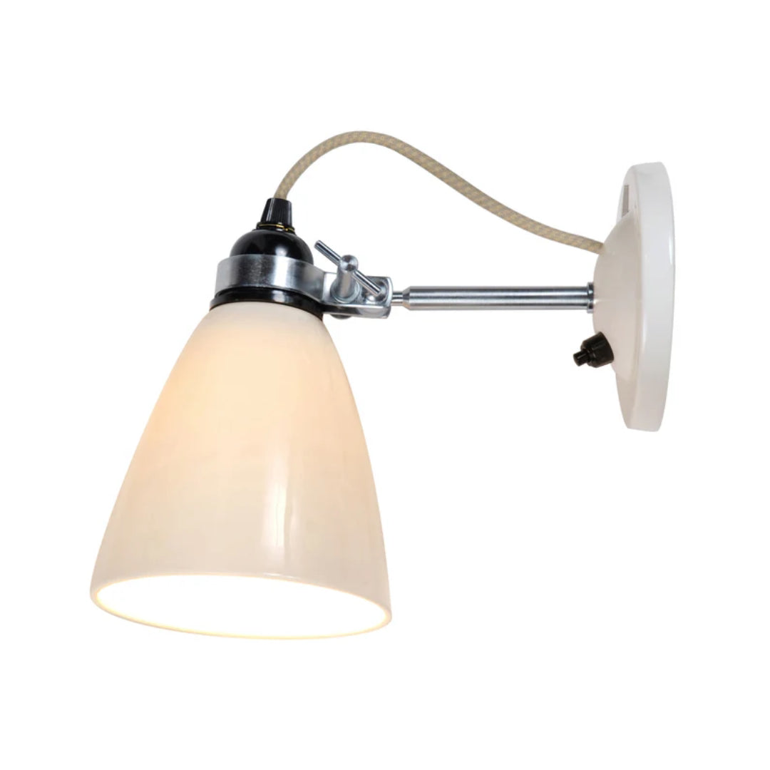 Hector Medium Dome Wall Light - Switch