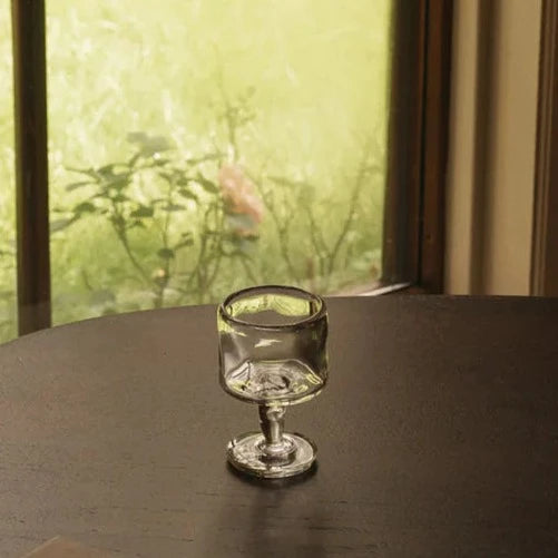 0405 Stem Glass 2 - Clear - Small - Set of 2