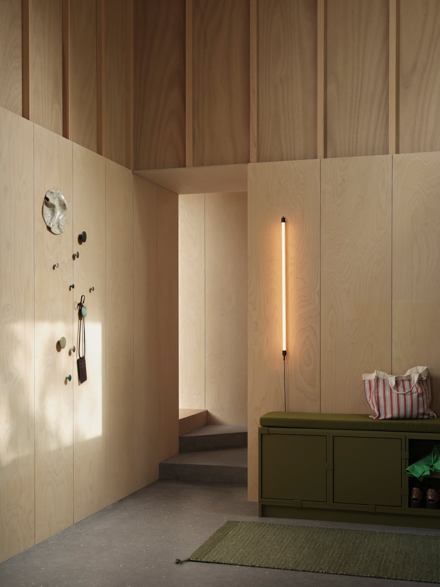 Stacked Storage System | Hallway | Configuration Two