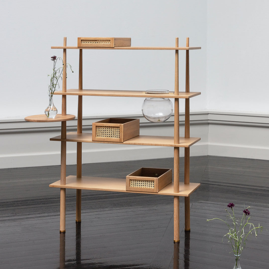 Stories Shelving - Round Corner Table