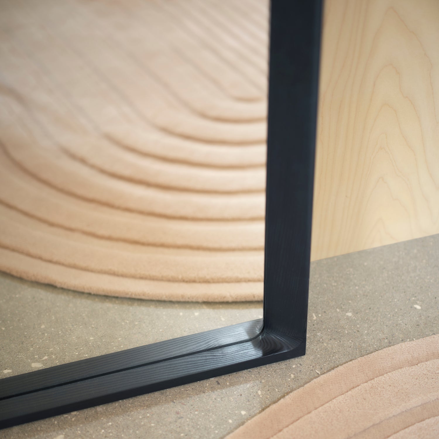 Arced Mirror - Batten Home