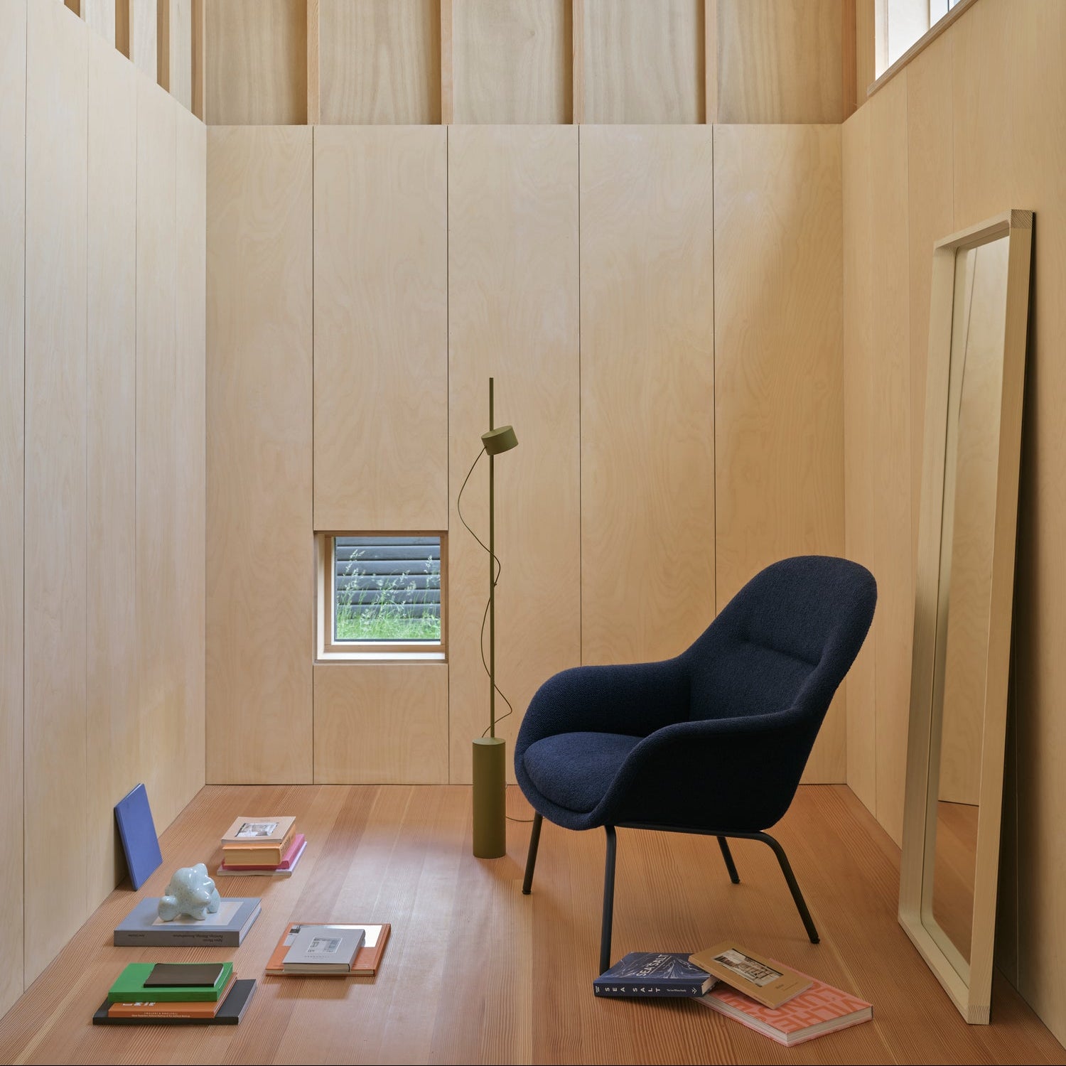 Arced Mirror - Batten Home