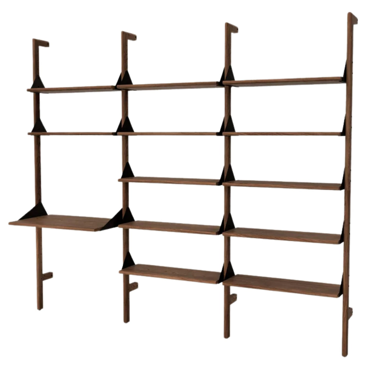 Branch-3 Shelving Unit with Desk