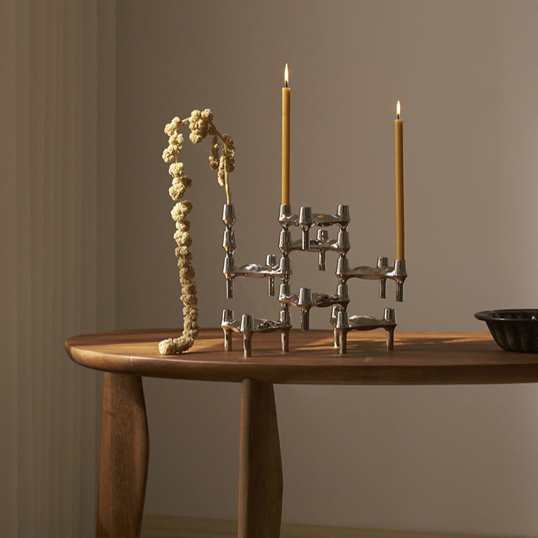 STOFF Nagel Candle, Golden Honey, Set of 8