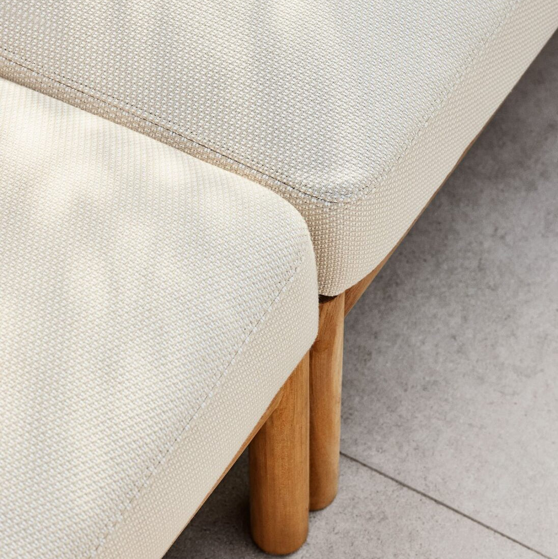 Tradition Outdoor 3-Seater Sofa Configuration 1
