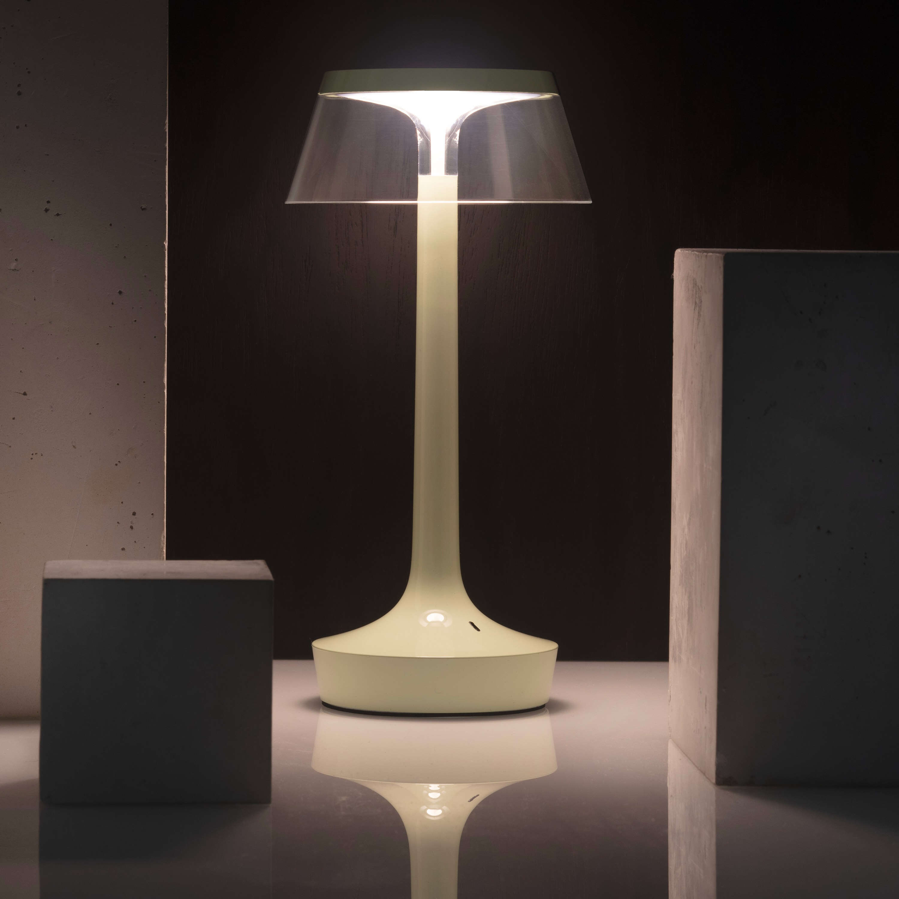 Bon Jour Unplugged Table Lamp