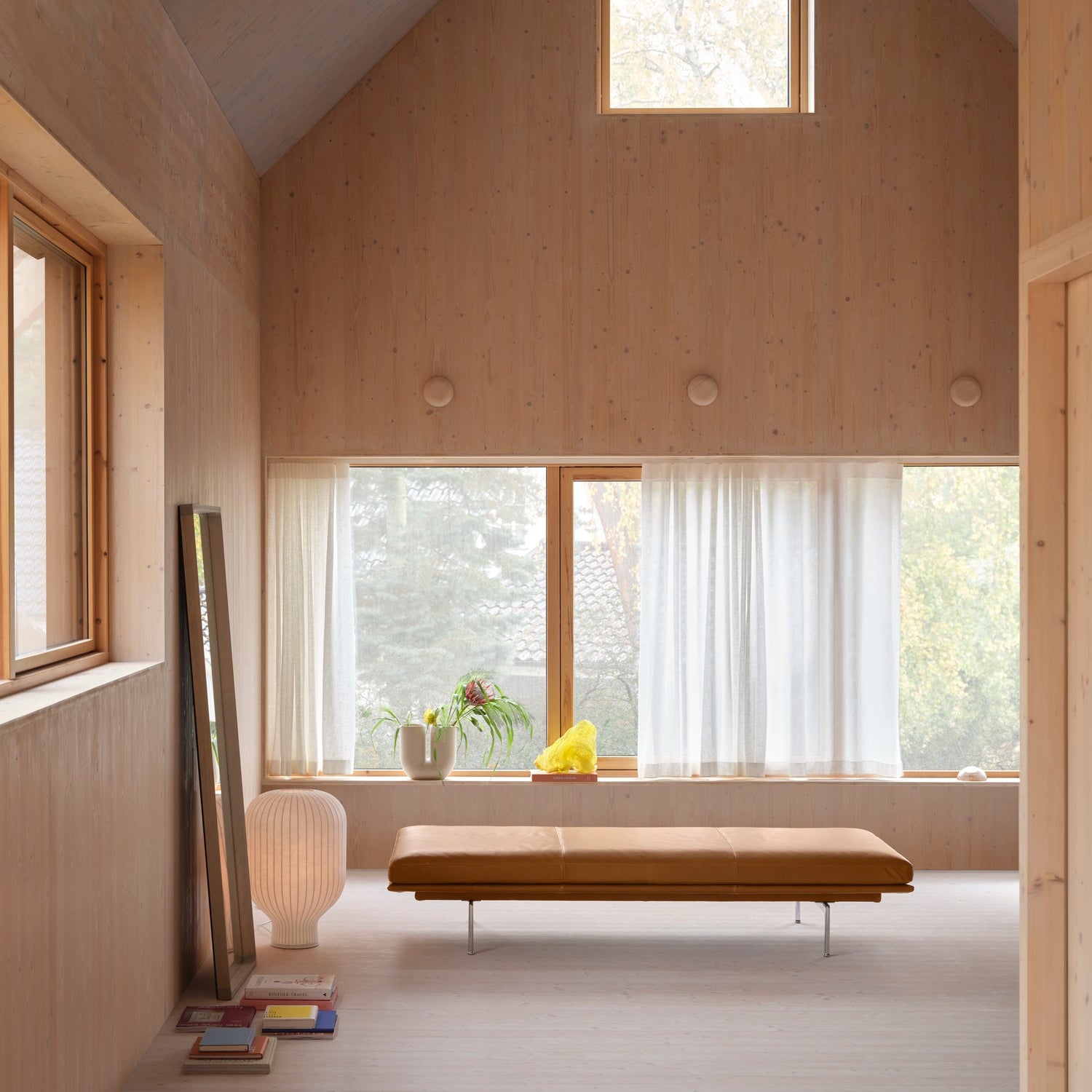 Arced Mirror - Batten Home
