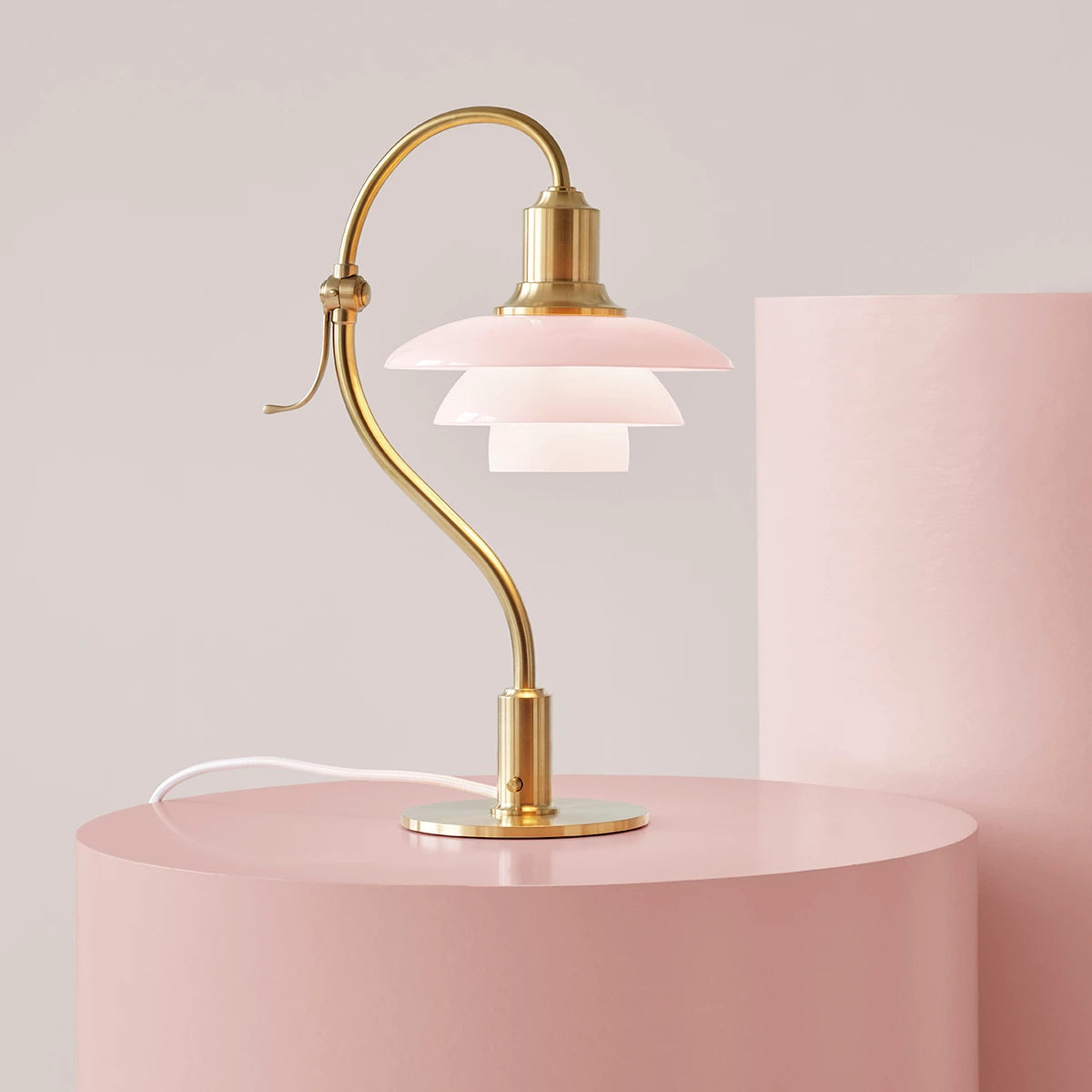 PH 2/2 Question Mark Pale Rose Table Lamp