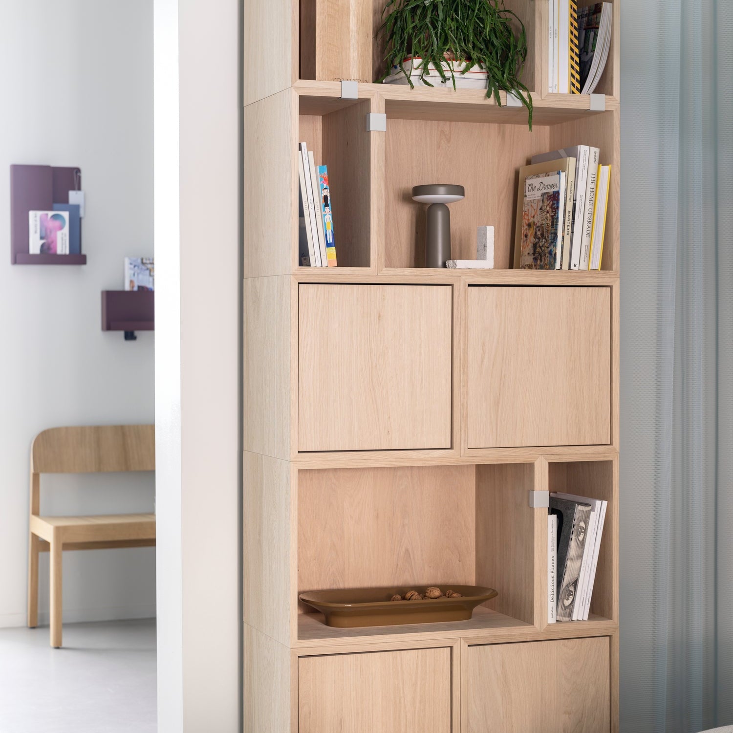 Stacked Storage System | Bookcase | Configuration Eight - Batten Home