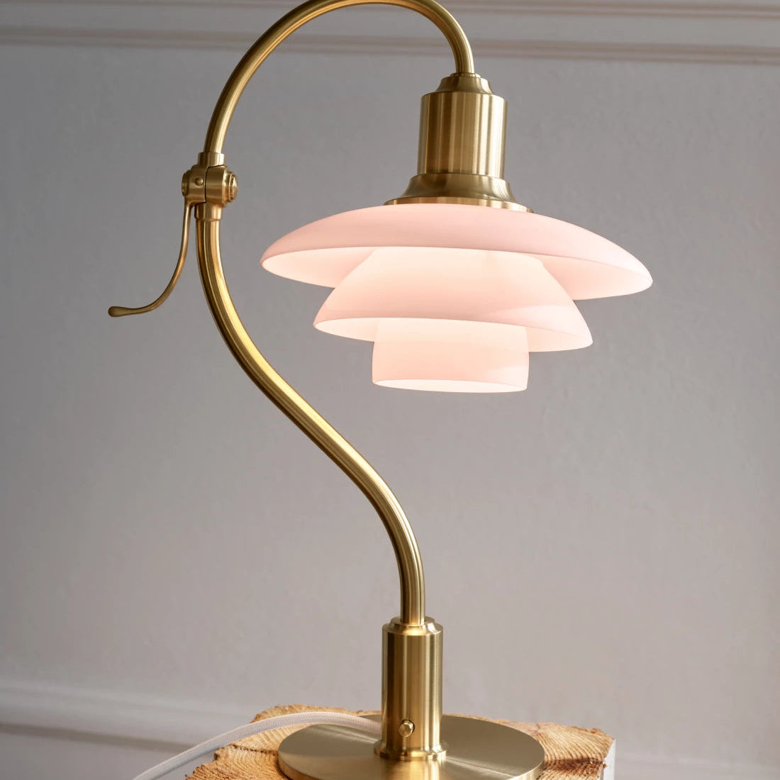 PH 2/2 Question Mark Pale Rose Table Lamp